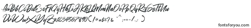 フォントRommantis – 筆で書かれたフォント