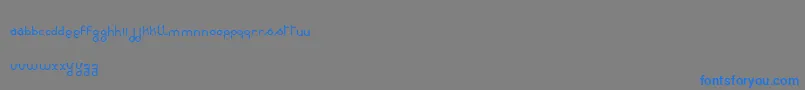 More about Rondie Dker Font Rondie Dker Font – Blue Fonts on Gray Background