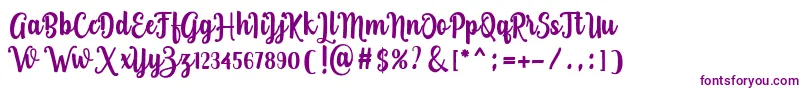 Rosalinda Font – Purple Fonts