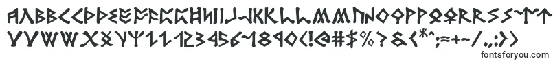rosicrucian-fontti – Alkavat R:lla olevat fontit