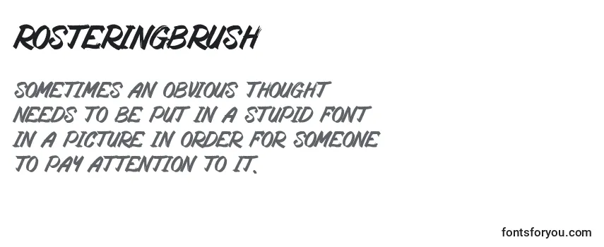 RosteringBrush-fontti