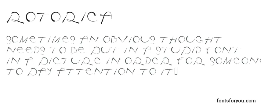 Rotorica Font