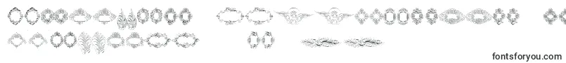 Fonte Rough Calligraphic Frames – fontes uzbeques