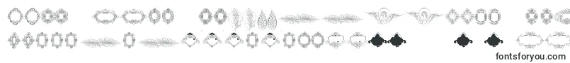フォントRough Calligraphic Frames – ハウスフォント