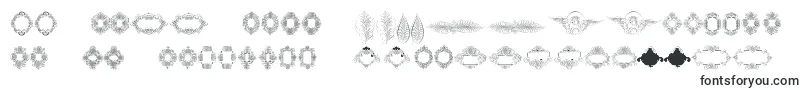 Police Rough Calligraphic Frames – polices polonaises