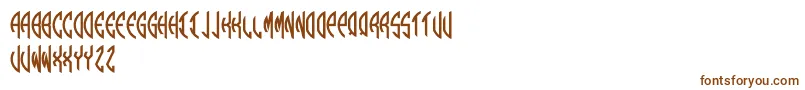 Round Monogram Left Font – Brown Fonts