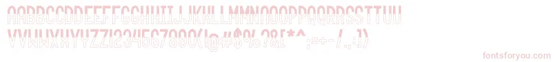 roundabout fill Font – Pink Fonts