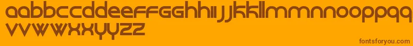 Подробнее о шрифте Roundabout Шрифт Roundabout – коричневые шрифты на оранжевом фоне