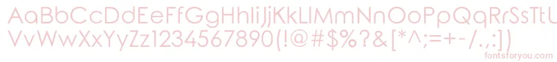 Шрифт Rounded Elegance – розовые шрифты