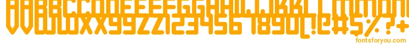 Шрифт Roundish – оранжевые шрифты