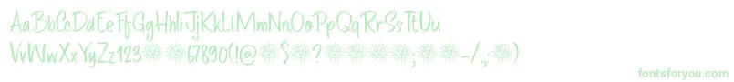 Route Du Soleil DEMO Font – Green Fonts