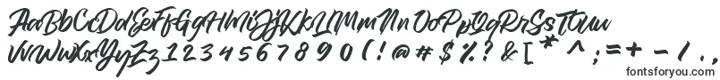 Шрифт royal muffin – летние шрифты