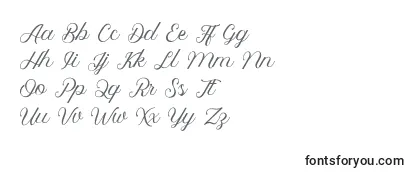 Schriftart Royalite Script