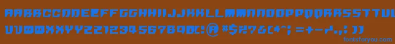 rpg   Font – Blue Fonts on Brown Background