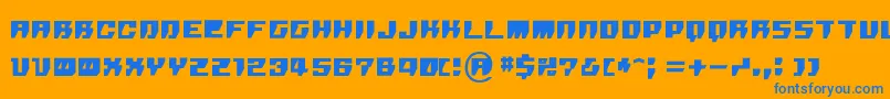 rpg   Font – Blue Fonts on Orange Background