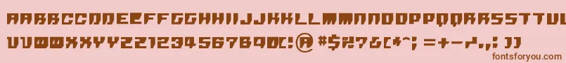 rpg   Font – Brown Fonts on Pink Background