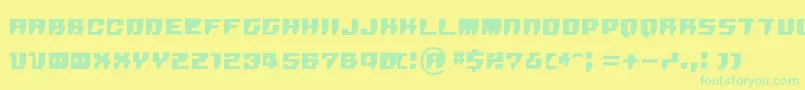 rpg   Font – Green Fonts on Yellow Background