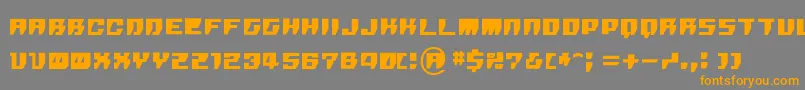rpg   Font – Orange Fonts on Gray Background