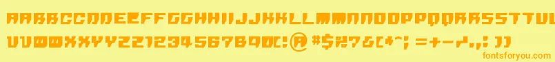 rpg   Font – Orange Fonts on Yellow Background