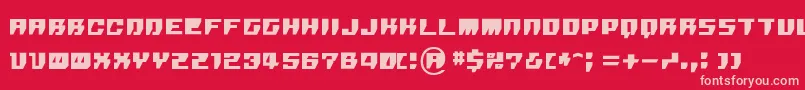 rpg   Font – Pink Fonts on Red Background