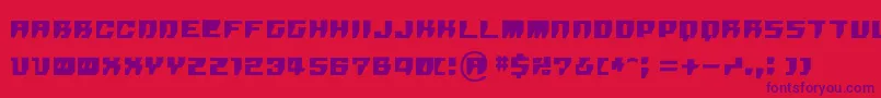 rpg   Font – Purple Fonts on Red Background