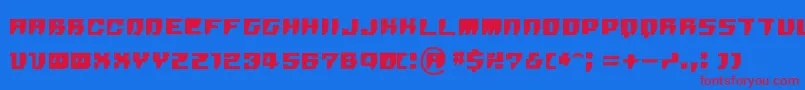 rpg   Font – Red Fonts on Blue Background