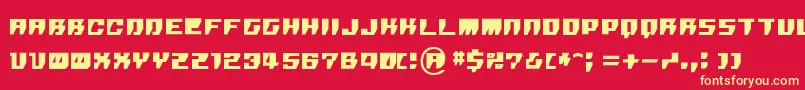 rpg   Font – Yellow Fonts on Red Background