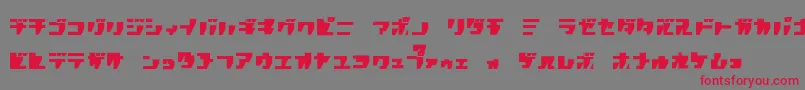 rpgk   Font – Red Fonts on Gray Background