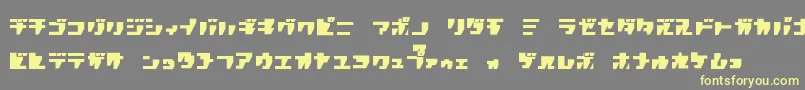 Подробнее о шрифте rpgk Шрифт rpgk – жёлтые шрифты на сером фоне
