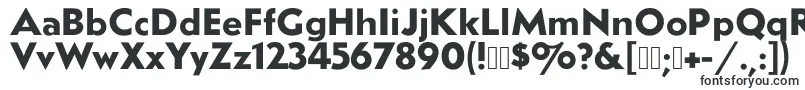 Шрифт RubberNippleFactoryBlack – шрифты для iPhone