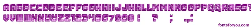 Rubles3D Font – Purple Fonts