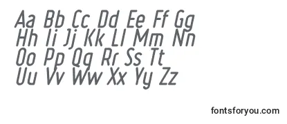 Ruler Bold Italic Font