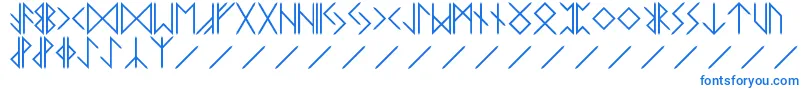 RUNE Font – Blue Fonts
