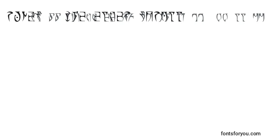Schriftart Runes   The elder scroll – Alphabet, Zahlen, spezielle Symbole