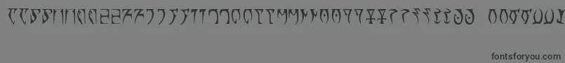 Runes   The elder scroll-Schriftart – Schwarze Schriften auf grauem Hintergrund