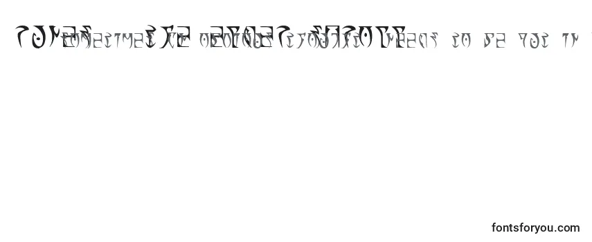 Przegląd czcionki Runes   The elder scroll