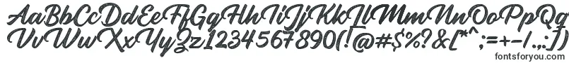 Rupture Stamp-Schriftart – Pinselschriften
