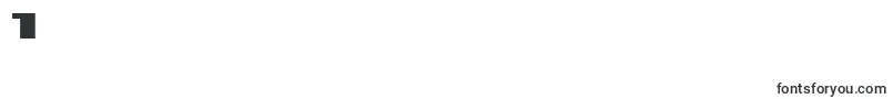 RussianoThin-Schriftart – Schriften für die Ziffer 7