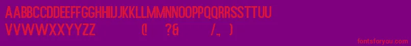 En savoir plus sur la police Rusted Orlando Sans Demo Police Rusted Orlando Sans Demo – polices rouges sur fond violet