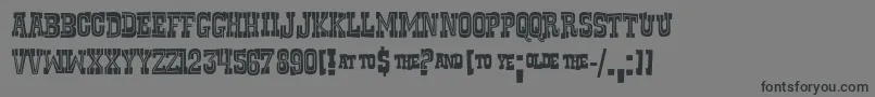 Más sobre la fuente RUSTF fuente RUSTF – Fuentes Negras Sobre Fondo Gris