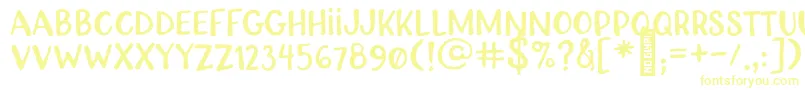 RWAHoneydew Regular Font – Yellow Fonts