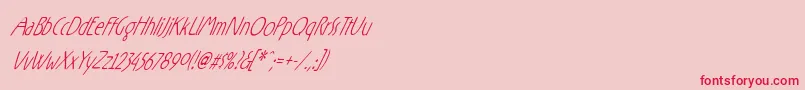RxZO   Font – Red Fonts on Pink Background
