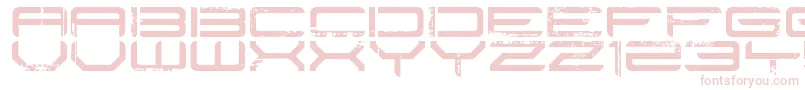 フォントRysky Lines – ピンクのフォント