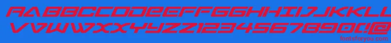 Подробнее о шрифте sabreshark Шрифт sabreshark – красные шрифты на синем фоне