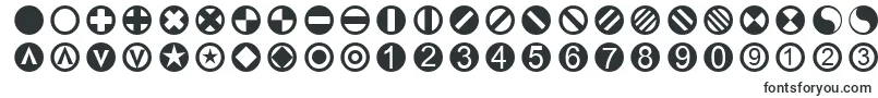 Шрифт Linotypetapestrycircle – странные шрифты