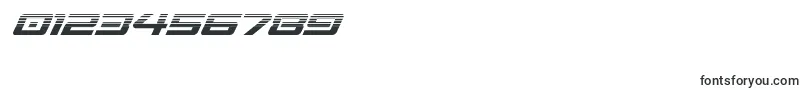 sabresharkhalf Font – Fonts for Numbers and Digits