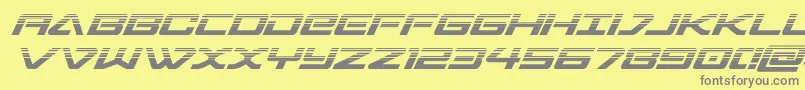 Weitere Informationen zur sabresharkhalf-Schriftart sabresharkhalf-Schriftart – Graue Schriften auf gelbem Hintergrund