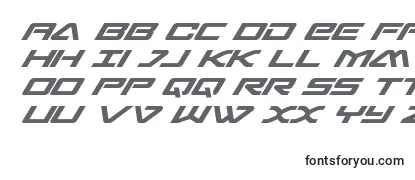 Обзор шрифта Sabresharkital