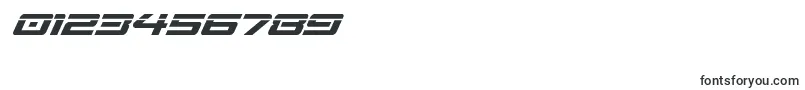 sabresharklaser Font – Fonts for Numbers and Digits