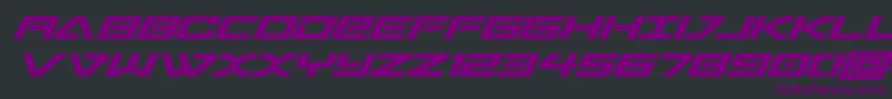 sabresharksemibold Font – Purple Fonts on Black Background